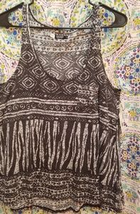 Volcom Seeker tank top, tribal print